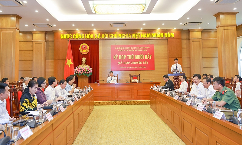 Ông Trần Duy Đông được bầu làm Chủ tịch UBND tỉnh Vĩnh Phúc