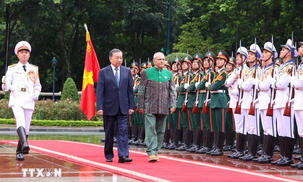 Chủ tịch nước Tô Lâm chủ trì lễ đón chính thức Tổng thống Timor-Leste