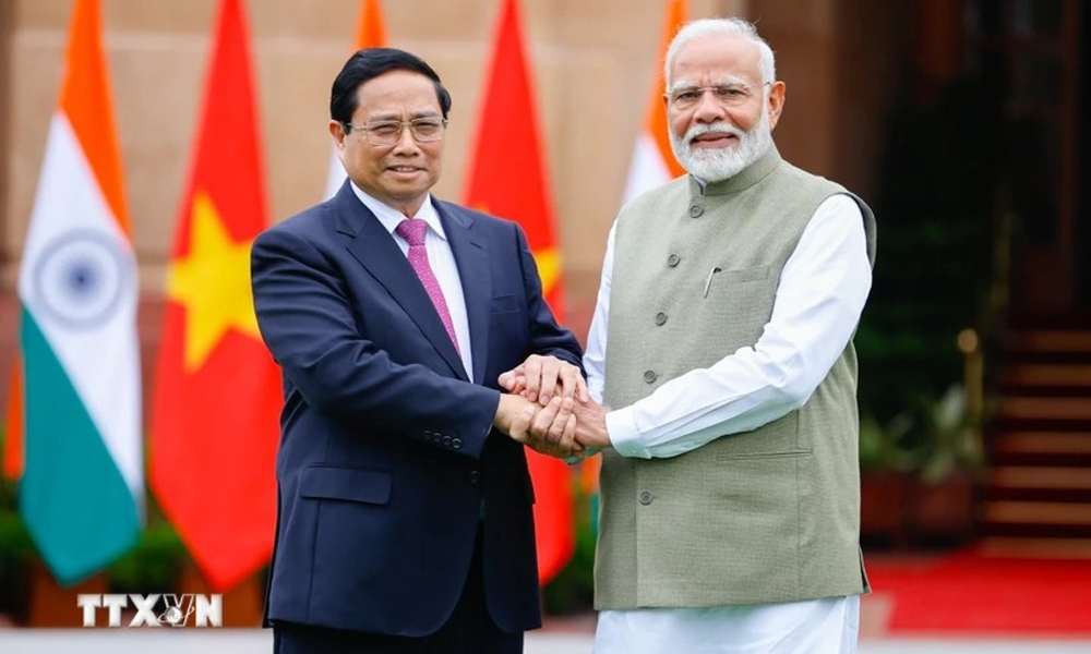 Việt Nam-Ấn Độ nhất trí tăng cường quan hệ Đối tác Chiến lược Toàn diện