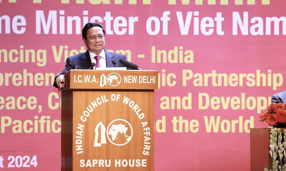 Thủ tướng phát biểu chính sách tại Hội đồng Các Vấn đề Thế giới của Ấn Độ