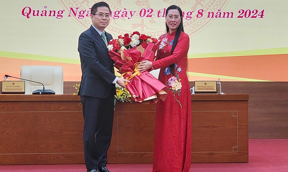Quảng Ngãi có tân Chủ tịch UBND tỉnh