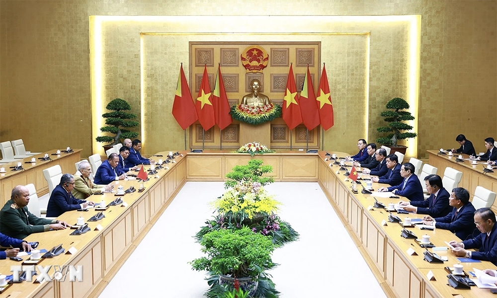 Thủ tướng khuyến khích Timor-Leste tăng nhập khẩu hàng hóa của Việt Nam