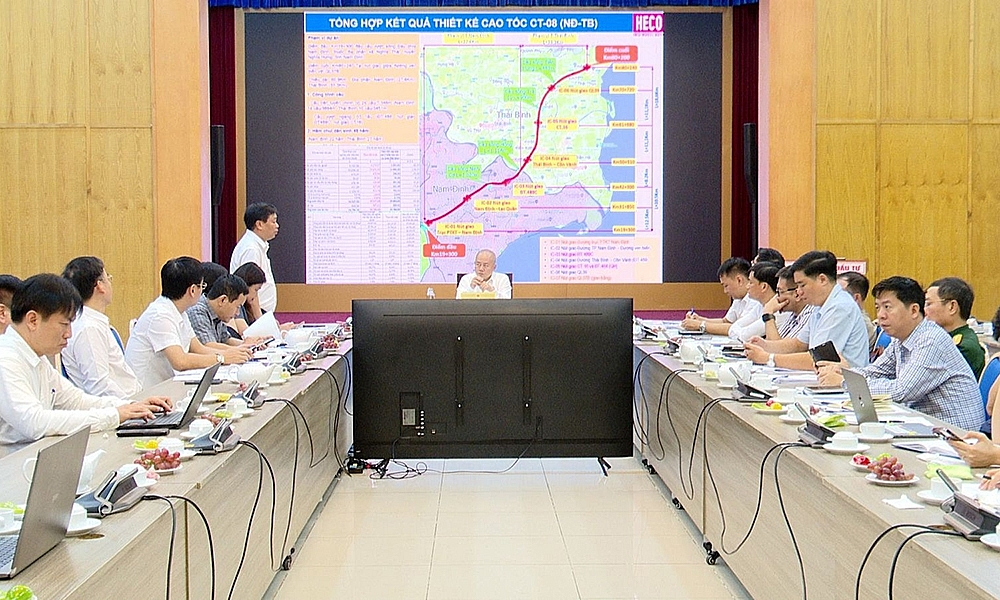 Dự án đường cao tốc Ninh Bình – Hải Phòng: Thẩm định báo cáo nghiên cứu khả thi đoạn tuyến qua tỉnh Nam Định - Thái Bình