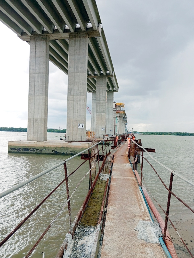 Tiến độ cầu Nhơn Trạch nối liền Thành phố Hồ Chí Minh và Đồng Nai đến nay ra sao?
