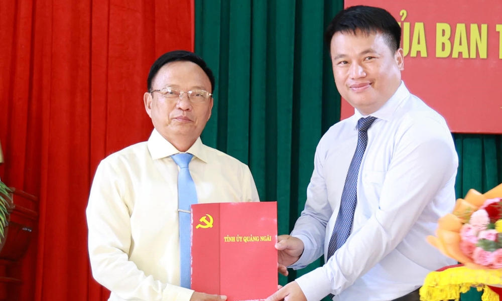 Quảng Ngãi: Sơn Tịnh có Chủ tịch UBND huyện mới