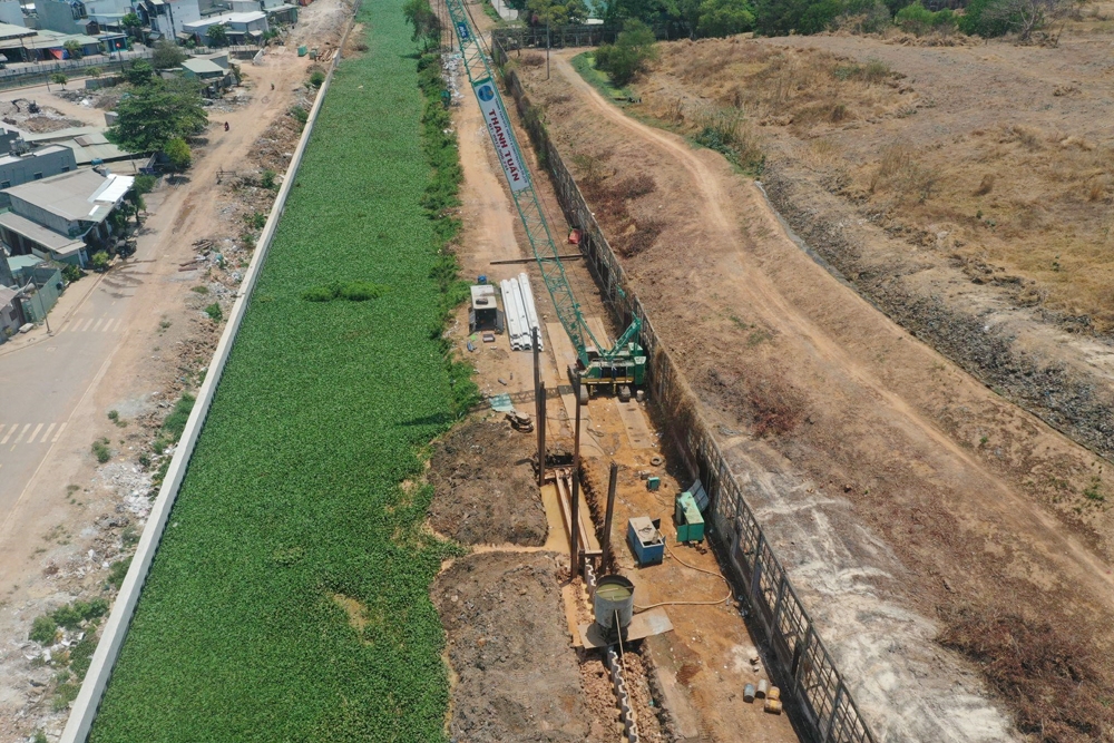 Toàn cảnh dự án cải tạo kênh Tham Lương - Bến Cát sau hơn 1 năm thi công