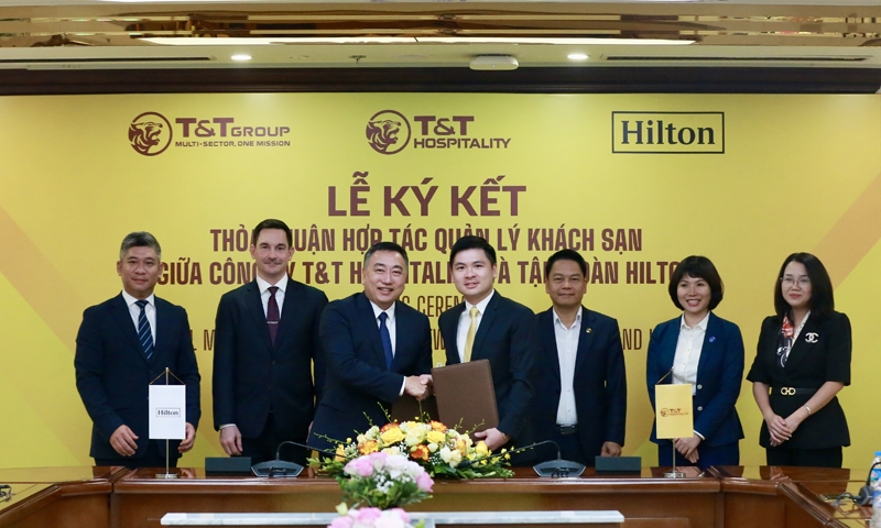 T&T Group hợp tác cùng Hilton mang thương hiệu khách sạn hàng đầu thế giới về Đồng bằng Sông Cửu Long