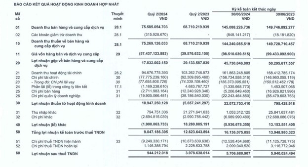 TTC Land: Lãi quý II/2024 chưa tới 1 tỷ đồng, nợ phải trả “vượt” vốn chủ sở hữu