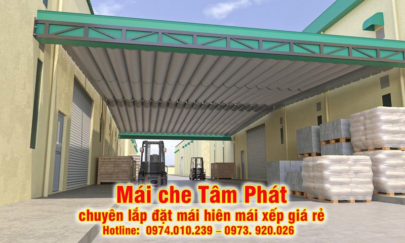 Mái xếp lượn sóng giá rẻ, bền đẹp tại Tâm Phát