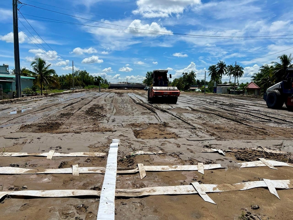 Những khó khăn trong thi công Dự án thành phần cao tốc đoạn Cần Thơ – Hậu Giang