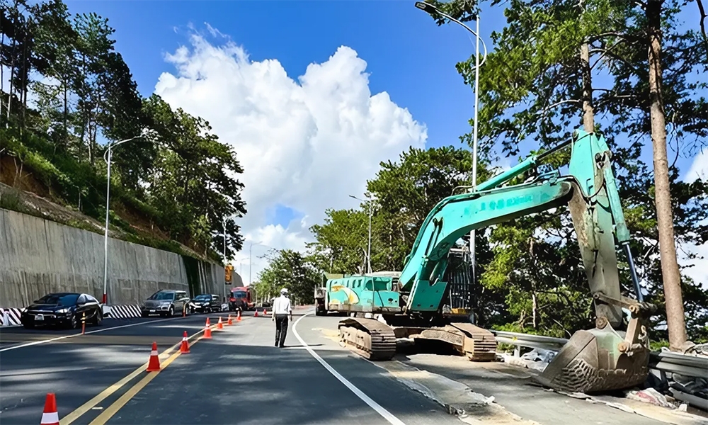 Lâm Đồng: Phân luồng giao thông để sửa đèo Prenn