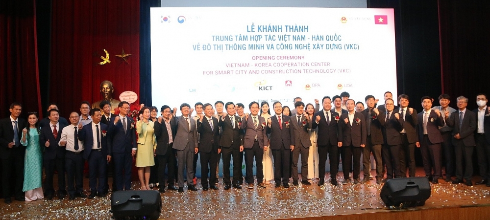 Trung tâm hợp tác Việt Nam - Hàn Quốc về đô thị thông minh và công nghệ xây dựng chính thức đi vào hoạt động