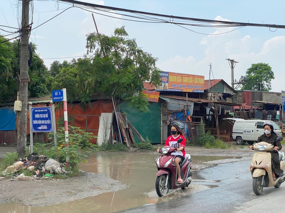 Nam Từ Liêm (Hà Nội): Ngổn ngang đường 70 qua Đại Mỗ