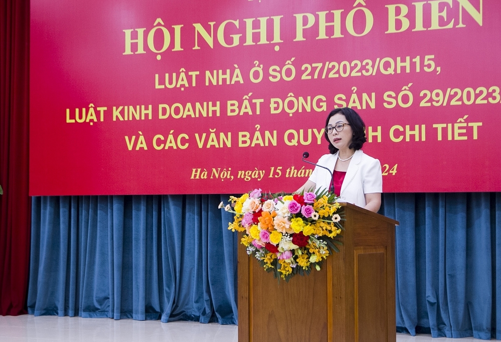 Bộ Xây dựng tổ chức Hội nghị phổ biến Luật Nhà ở 2023 và Luật Kinh doanh bất động sản 2023