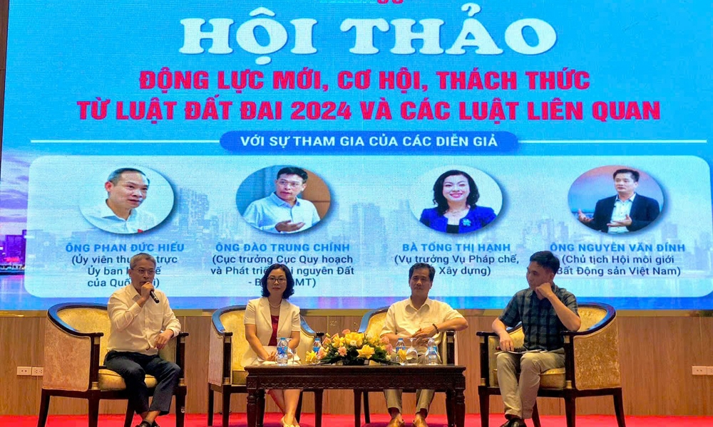 Động lực mới, cơ hội, thách thức từ Luật Đất đai 2024 và các luật liên quan