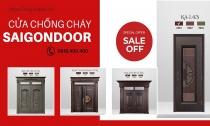  Cửa chống cháy Sài Gòn Door Chất lượng nâng tầm thương hiệu 