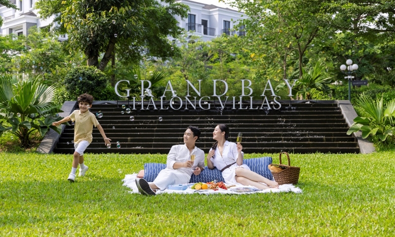 An nhiên sống hưởng giữa cộng đồng phồn hoa Grand Bay Halong Villas