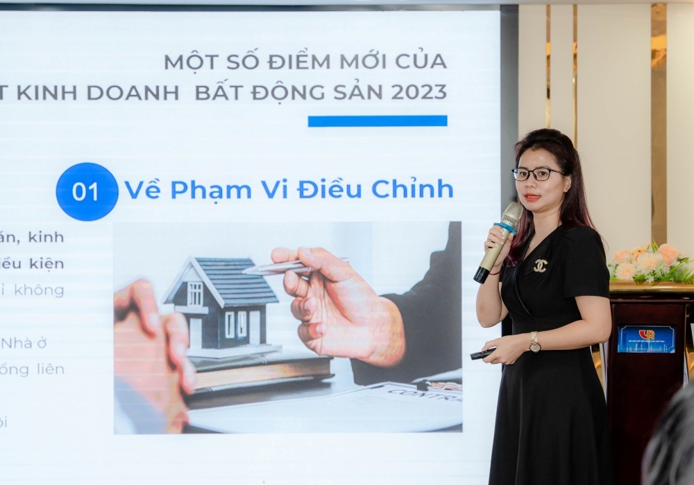 VARS tổ chức bồi dưỡng kiến thức pháp luật mới trong kinh doanh dịch vụ bất động sản