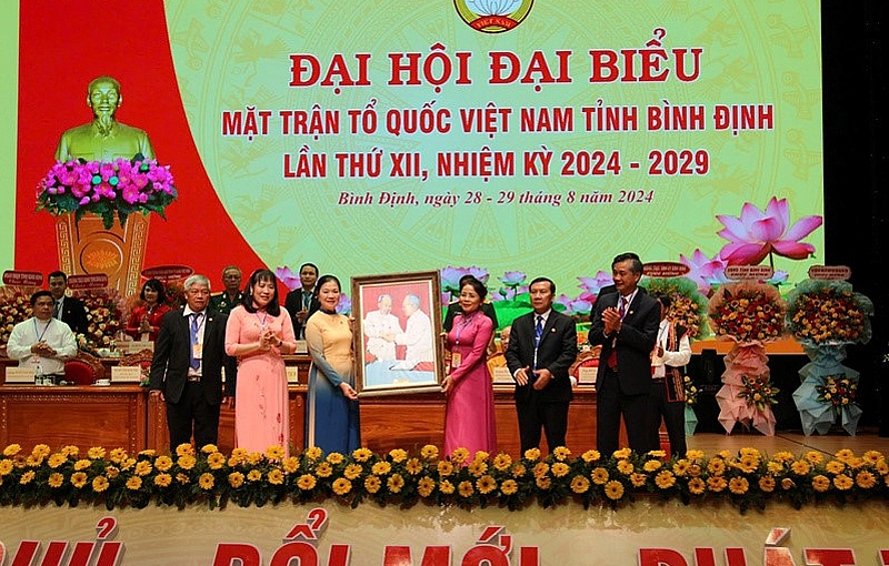 Đại hội Đại biểu Mặt trận Tổ quốc Việt Nam tỉnh Bình Định lần thứ XII thành công tốt đẹp