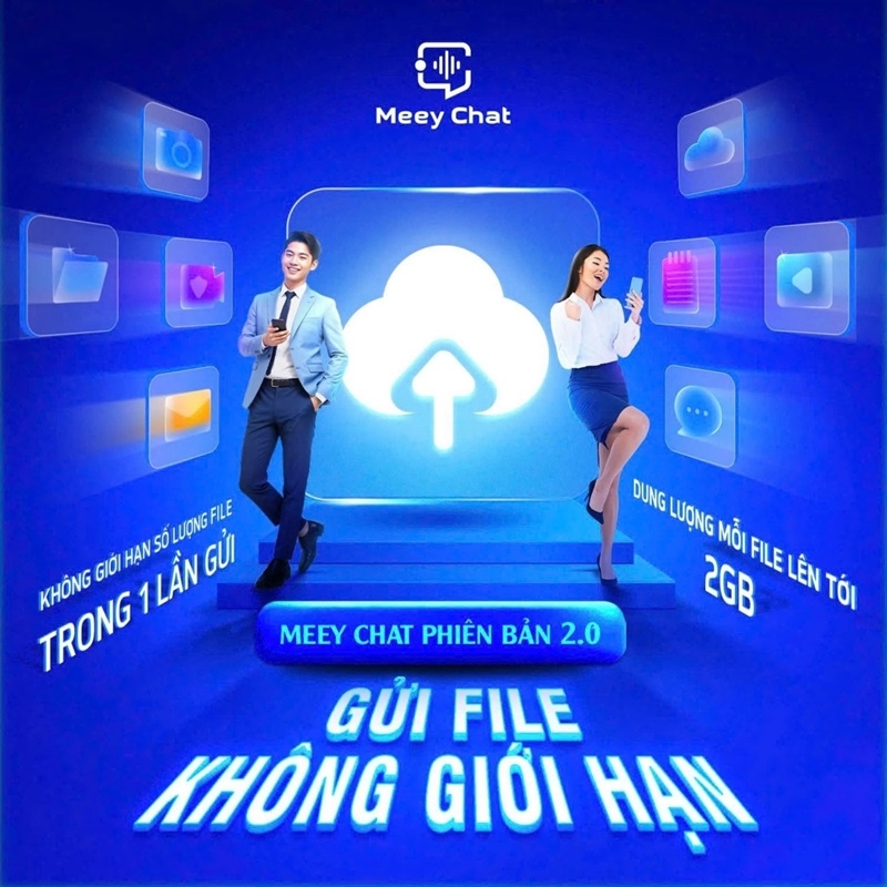 Gửi file siêu tốc độ với Meey Chat phiên bản 2.0