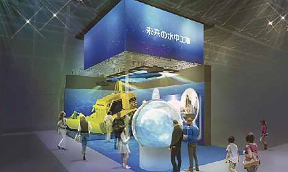 Exhibitors at Expo 2025 Osaka-Kansai showcase innovations in underwater construction and Carbon-Capturing concrete