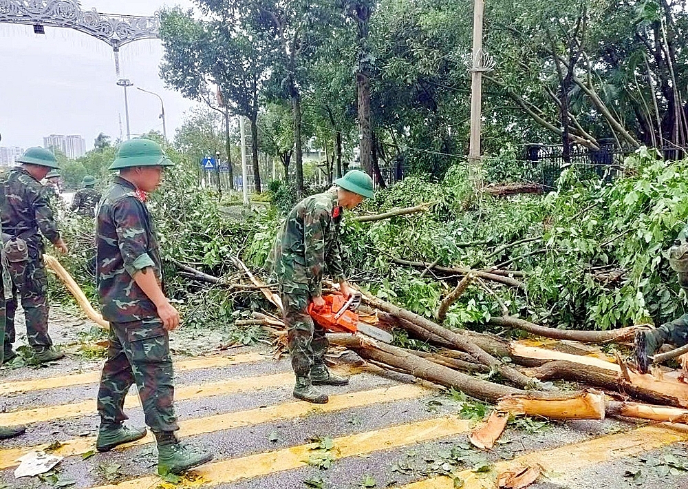 Bắc Ninh: Đoàn kết, khắc phục hậu quả bão số 3