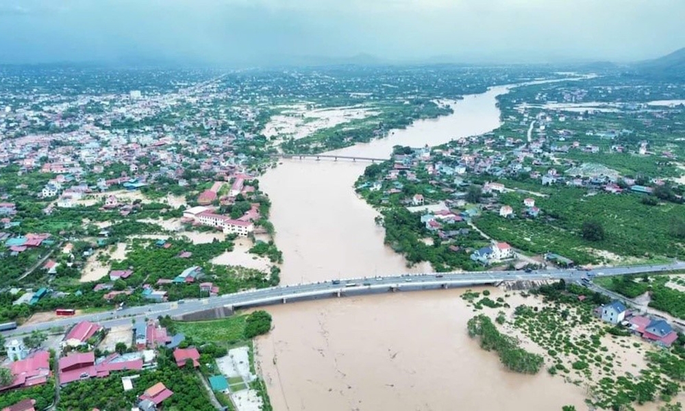 Lũ đặc biệt lớn trên sông Thao, nhiều sông khác ở miền Bắc trên báo động 3