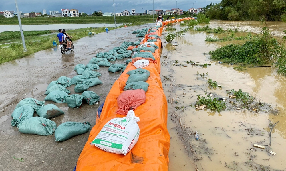 Bắc Ninh: Các lực lượng sẵn sàng ứng phó 24/24h trước lũ