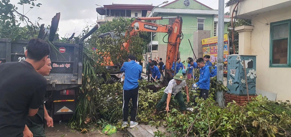 Quảng Ninh: Dốc toàn lực khắc phục hậu quả cơn bão số 3