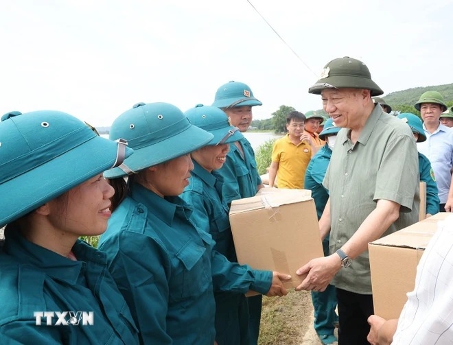 Tổng Bí thư, Chủ tịch nước Tô Lâm: Xác định cứu dân là ưu tiên cao nhất