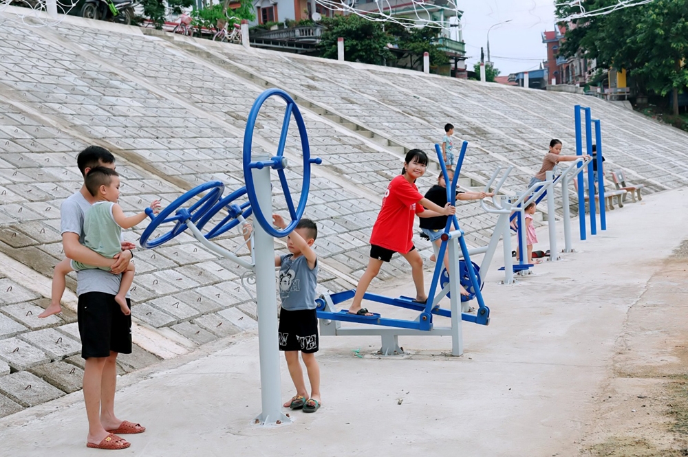 Phú Bình (Thái Nguyên): Điểm sáng về thực hiện tiêu chí quy hoạch hạ tầng, cơ sở vật chất văn hóa trong xây dựng nông thôn mới