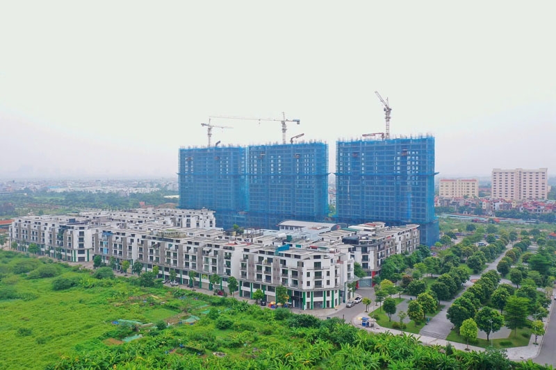 Tiến độ ấn tượng, phân khu HH4 - Khai Sơn City sẵn sàng cất nóc