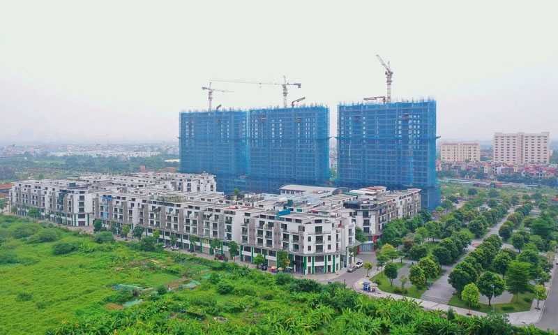 Tiến độ ấn tượng, phân khu HH4 - Khai Sơn City sẵn sàng cất nóc