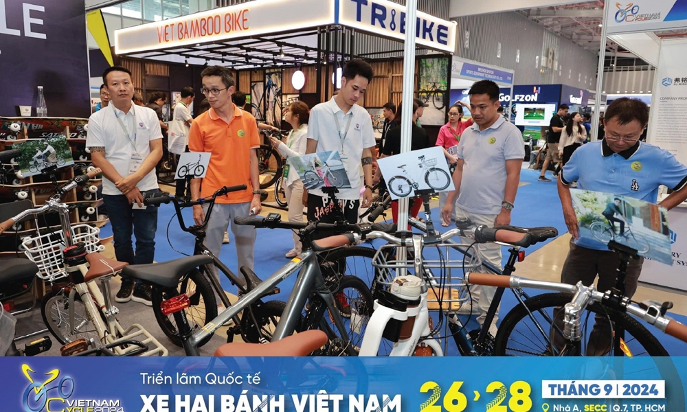 400 gian hàng tham dự Triển lãm Vietnam Cycle 2024