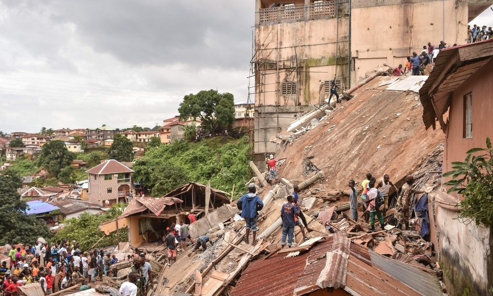 Sập tòa nhà ở Sierra Leone khiến ít nhất 8 người tử vong