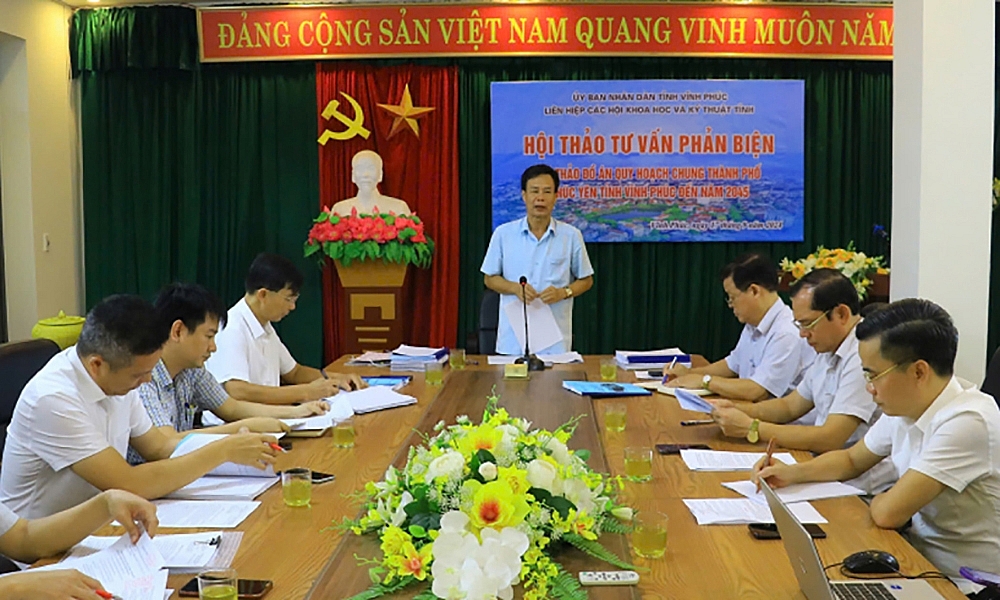  Hội thảo khoa học tư vấn phản biện dự án quy hoạch chung thành phố Phúc Yên