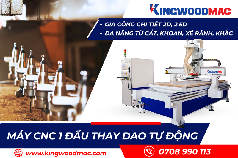 KINGWOODMAC - Nhà cung cấp máy cắt gỗ công nghiệp hiện đại, giá tốt