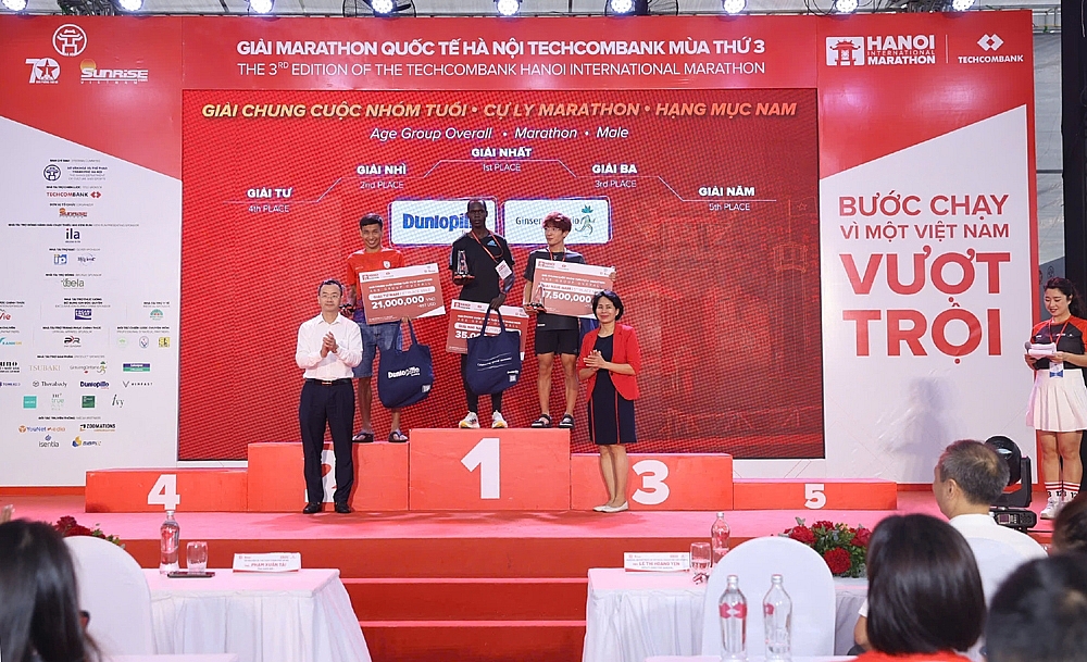 Giải Marathon Quốc tế Hà Nội Techcombank Mùa thứ 3: Hành trình của tinh thần thể thao kiên định, mạnh mẽ