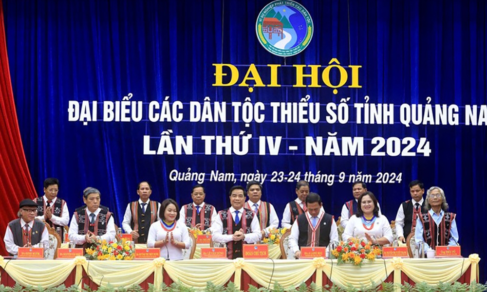 Khai mạc Đại hội đại biểu các dân tộc thiểu số tỉnh Quảng Nam lần thứ IV - năm 2024