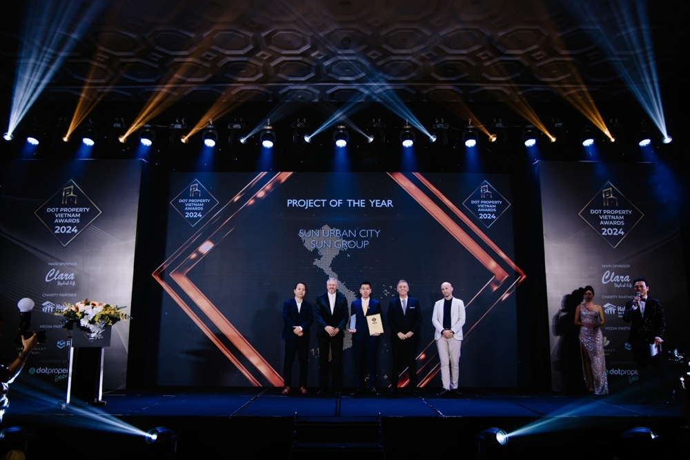 Dot Property Vietnam Awards 2024 vinh danh Đô thị nghỉ dưỡng Sun Urban City là “Dự án của năm”