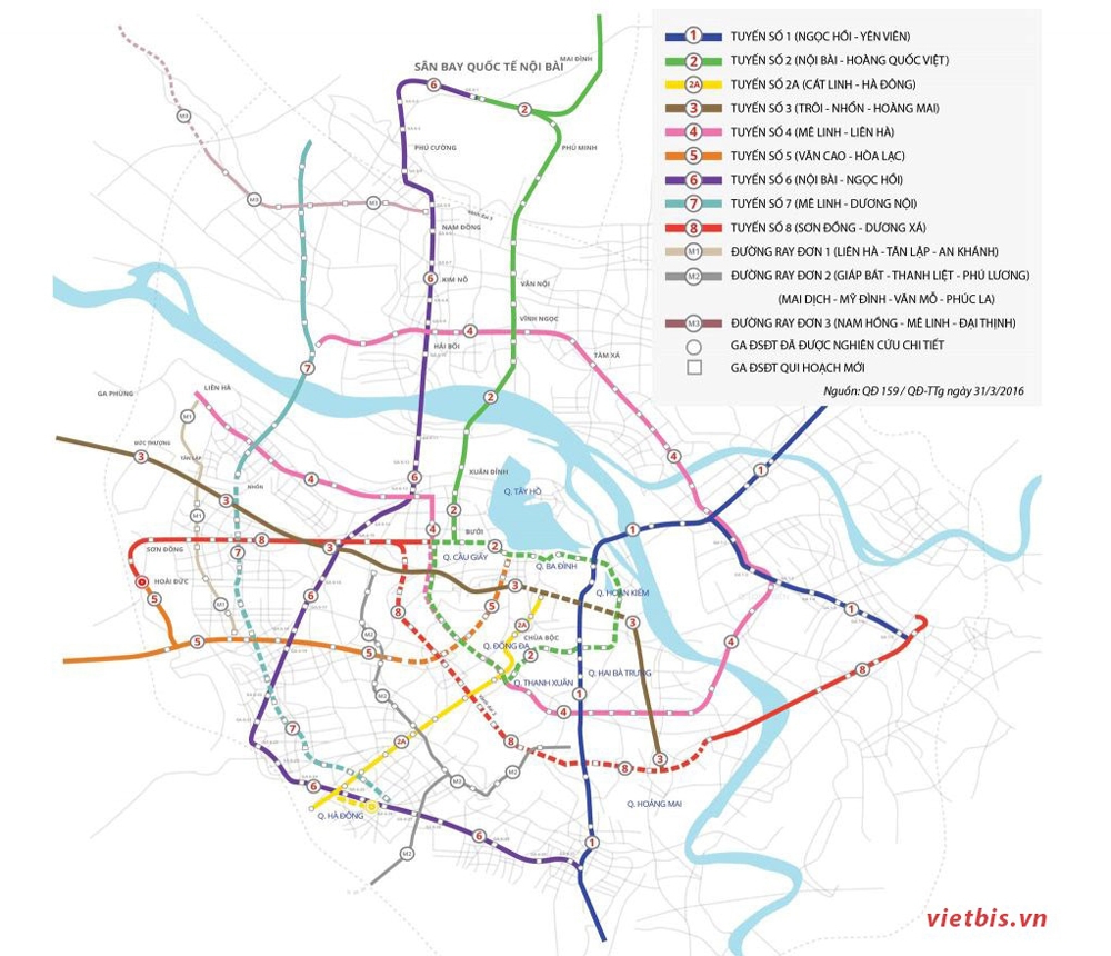 Các tuyến metro đã vận hành đang nâng cao giá trị bất động sản dọc lộ trình