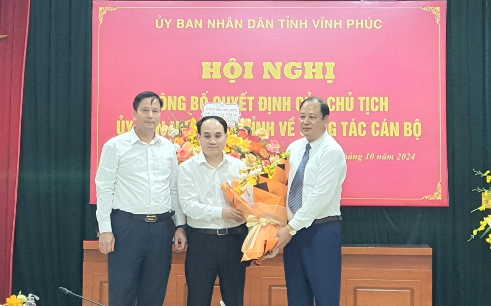 Vĩnh Phúc: Bổ nhiệm Giám đốc Sở Giao thông vận tải