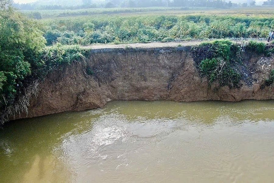 Thanh Hóa: Xảy ra hàng loạt vụ sạt lở đất, sạt lở bờ sông nghiêm trọng