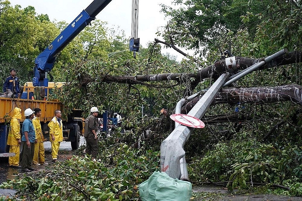 Hà Nội: Tập trung cao độ khắc phục hậu quả cơn bão số 3 và mưa lũ sau bão