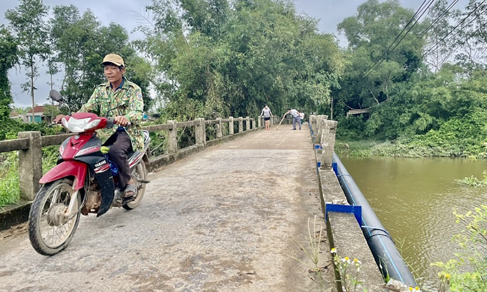 Hải Lăng (Quảng Trị): Liêu xiêu mấy nhịp cầu dân sinh