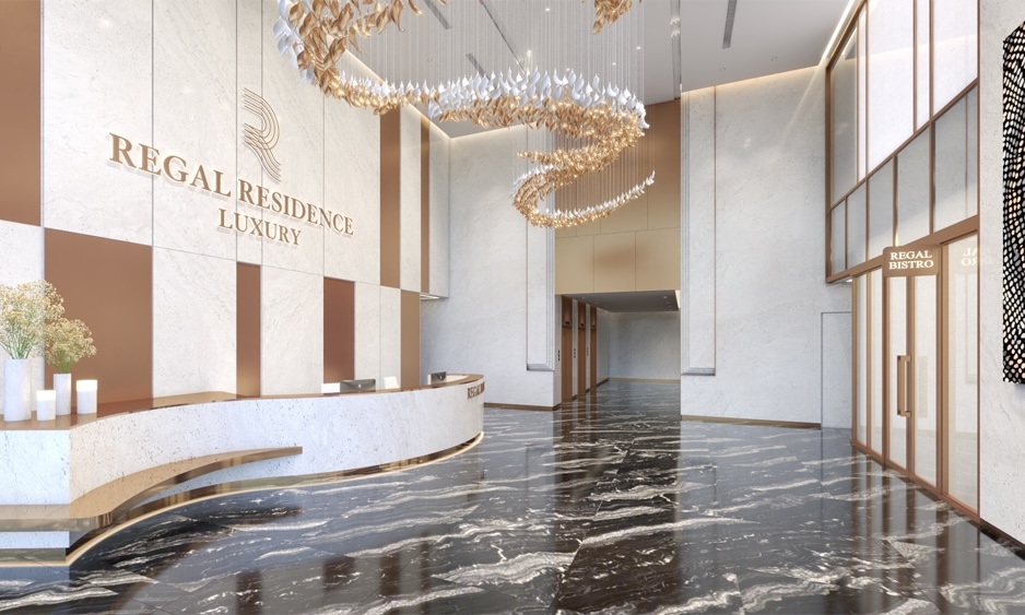 Mãn nhãn với dấu ấn kiến trúc nghệ thuật viễn tưởng của tòa tháp căn hộ Regal Residence Luxury