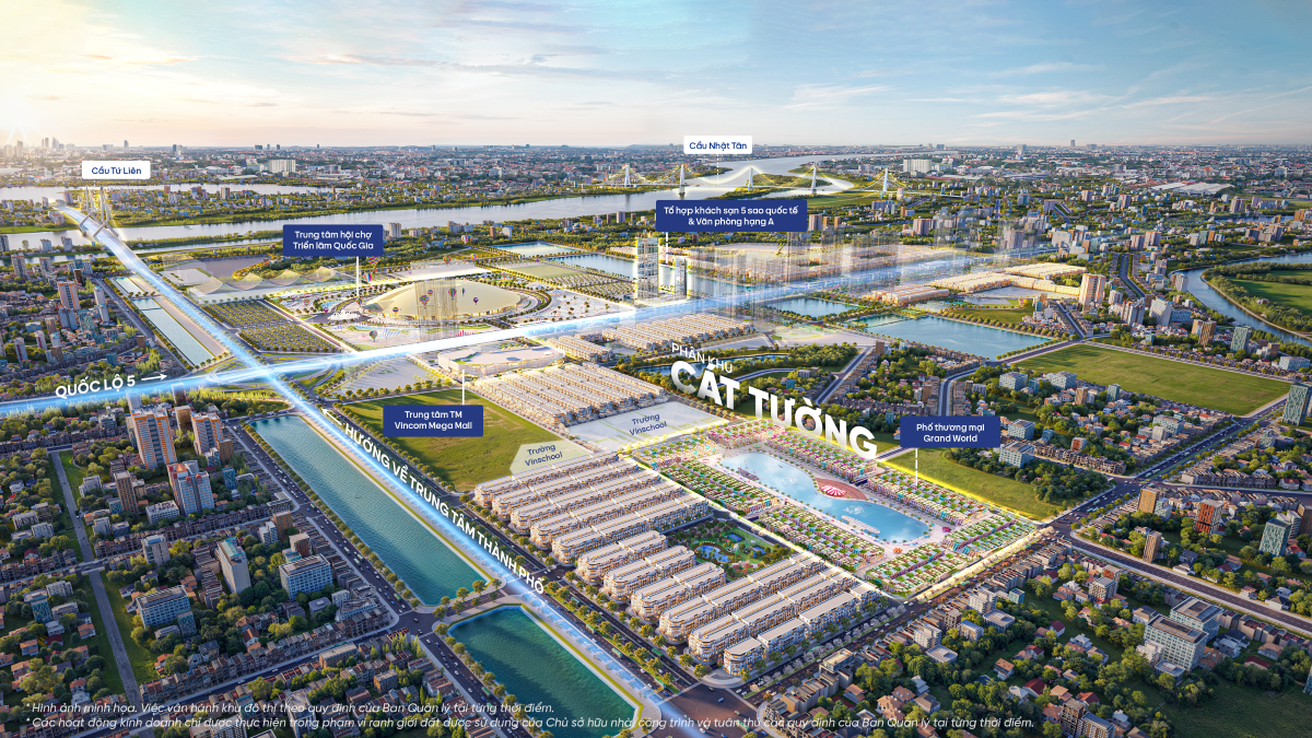 Khởi công Vincom Mega Mall và phố thương mại Grand World tại Vinhomes Global Gate