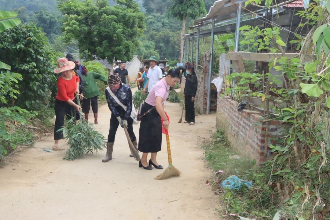 Thuận Châu (Sơn La): Chung sức xây dựng nông thôn mới