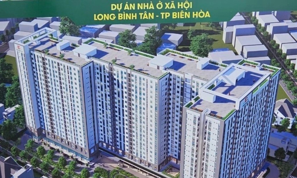  Giao đất xây dựng 1.000 căn nhà ở xã hội tại thành phố Biên Hòa