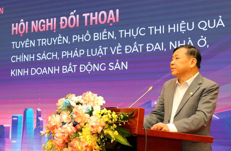 Hội nghị Đối thoại “Tuyên truyền, phổ biến, thực thi hiệu quả chính sách, pháp luật về đất đai, nhà ở, kinh doanh bất động sản”